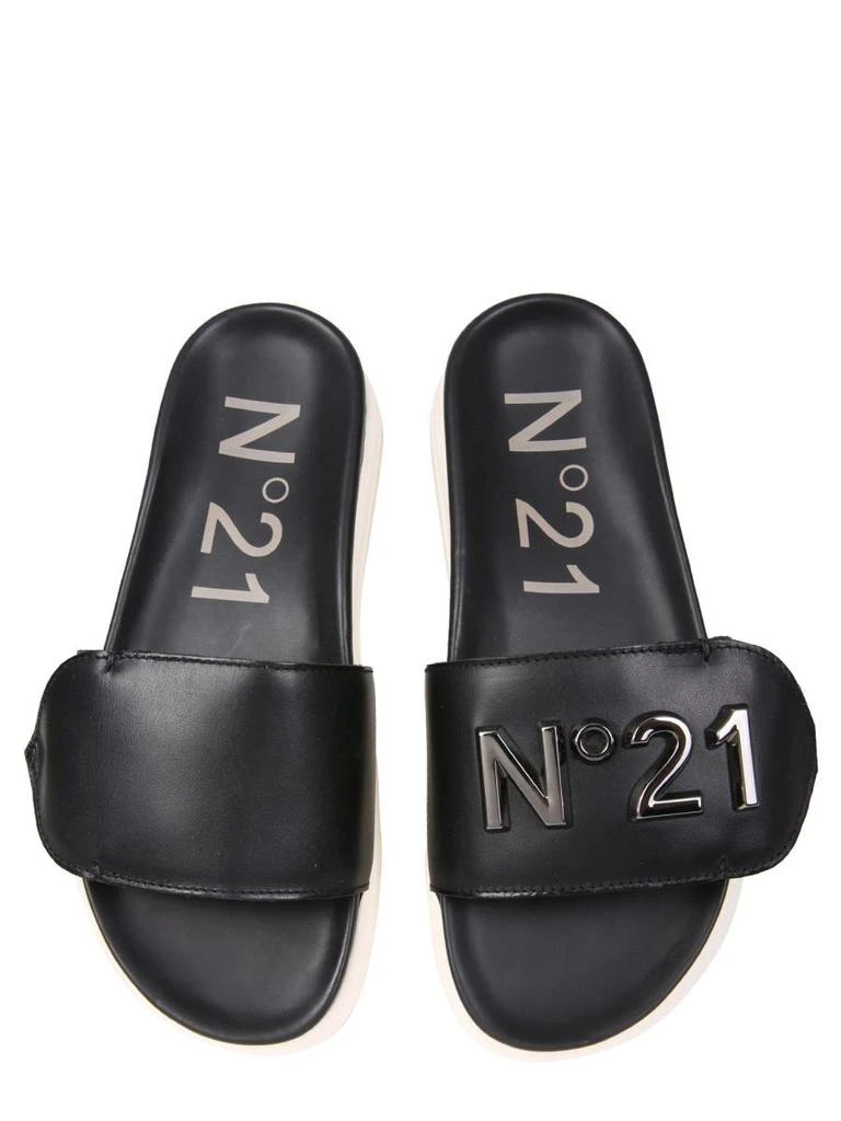 N°21 N°21 Slide Sandals With Logo 2
