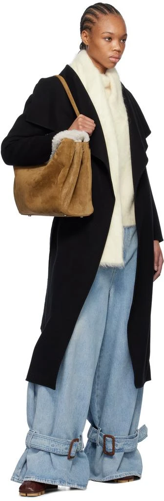 Mackage Black Mai-CN Double-Face Wool Wrap Coat 4