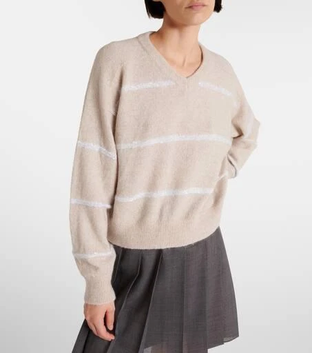 Brunello Cucinelli V-neck sweater 5