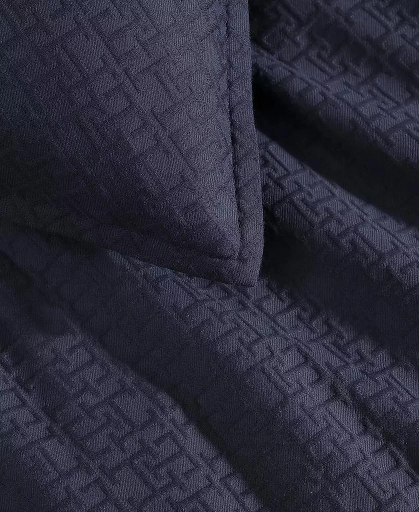 Tommy Hilfiger Monogram Matelasse 3-Pc. Comforter Set 5