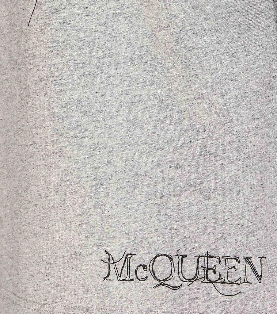 Alexander McQueen Alexander McQueen Skull Printed Crewneck T-Shirt 4