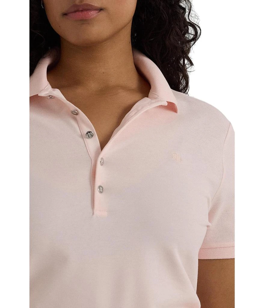 Ralph Lauren Plus-Size Stretch Piqué Polo Shirt 3
