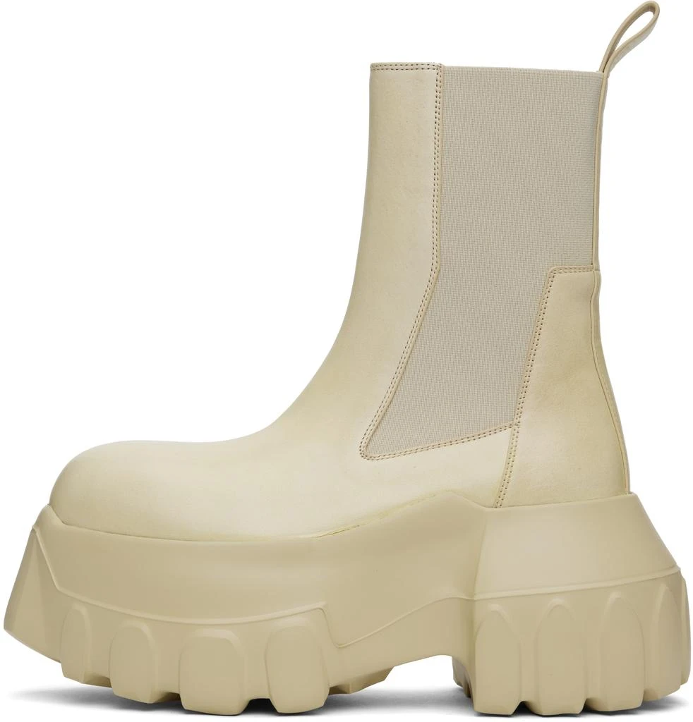 Rick Owens Off-White Hollywood Beatle Mega Tractor Boots 3