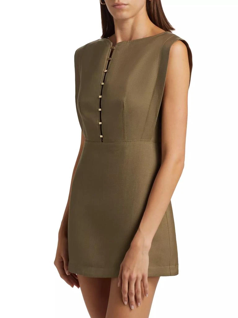 Grindale Cut Out Sleeveless Minidress  On Sale Now with Up to 50% Off |  Discover Exclusive Deals & Savings at BeyondStyle  Authentic Acler women's  apparel|boatneck|contemporary|dresses|sleeveless|solid|sheath|mini-length|women's|Women's  with Limited ...