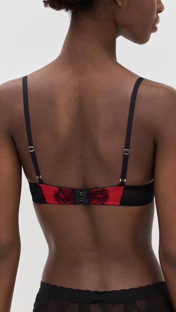 Kiki De Montparnasse Lace Inset Balconette Bra