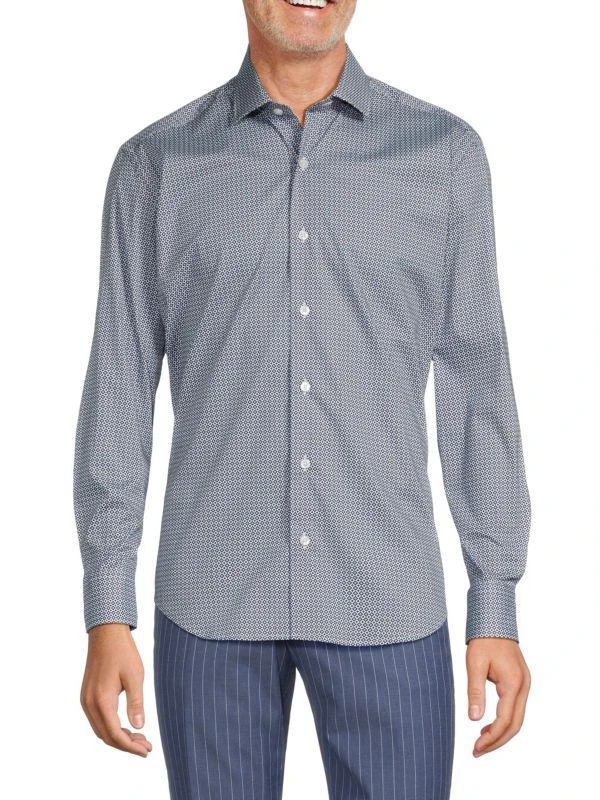 Bertigo Geometric Print Shirt 1