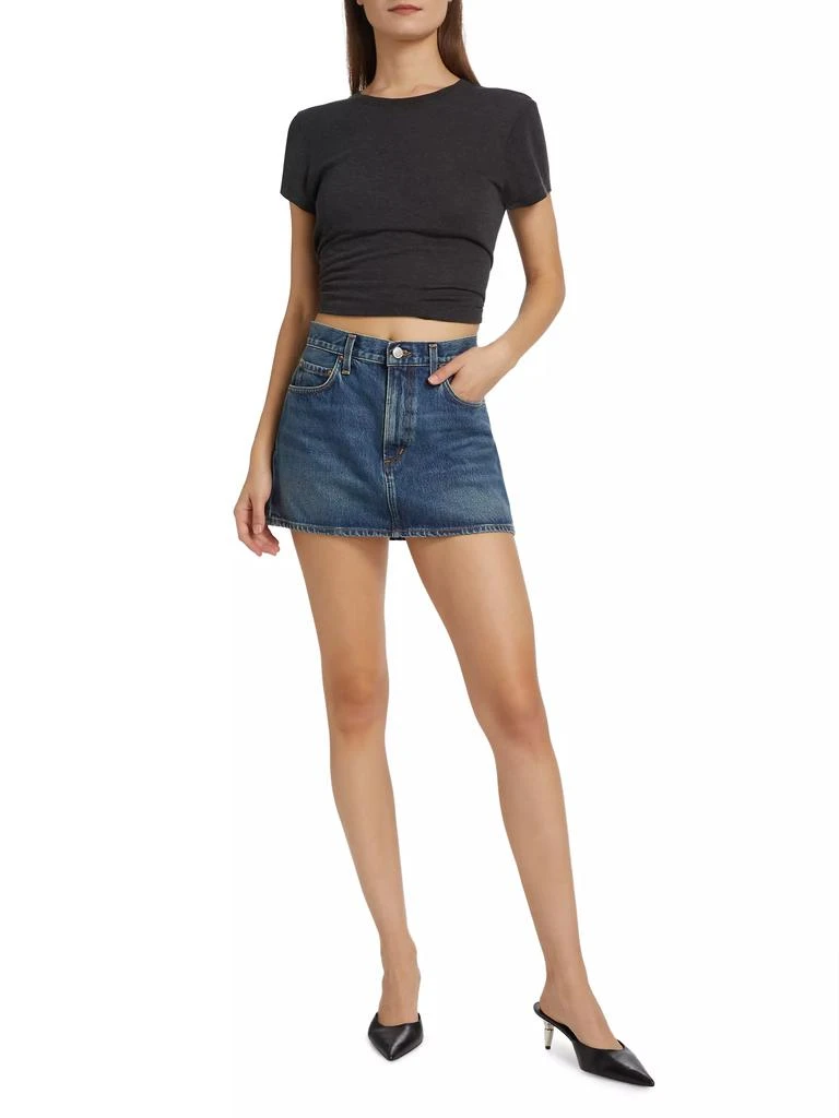 AGOLDE Alek Denim Miniskirt 2