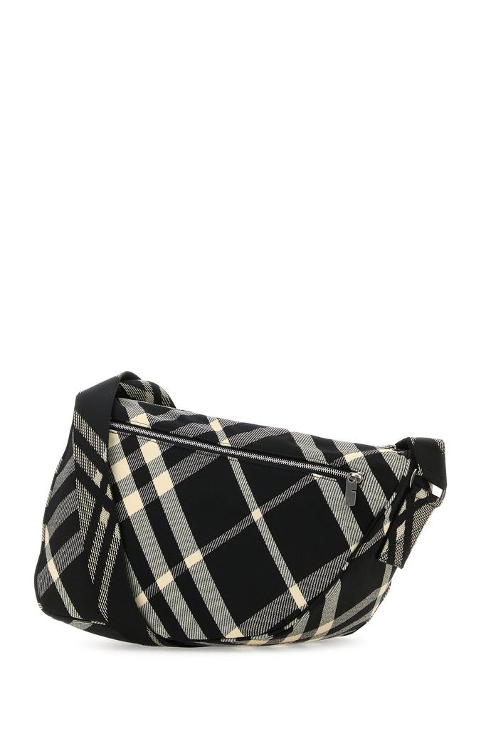 Burberry Embroidered fabric Shield crossbody bag