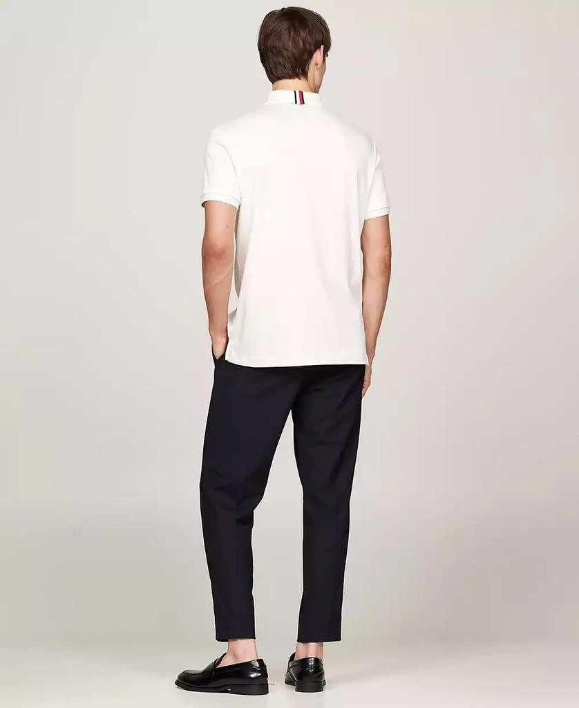 Tommy Hilfiger Men's Regular-Fit Liquid Cotton Collar Stripe Detail Polo Shirt 2