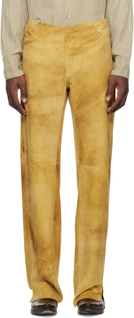 Gabriela Coll Garments Yellow No.214 Trousers 1