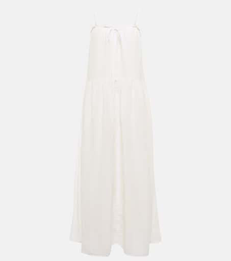 Velvet Farrah cotton and silk maxi dress