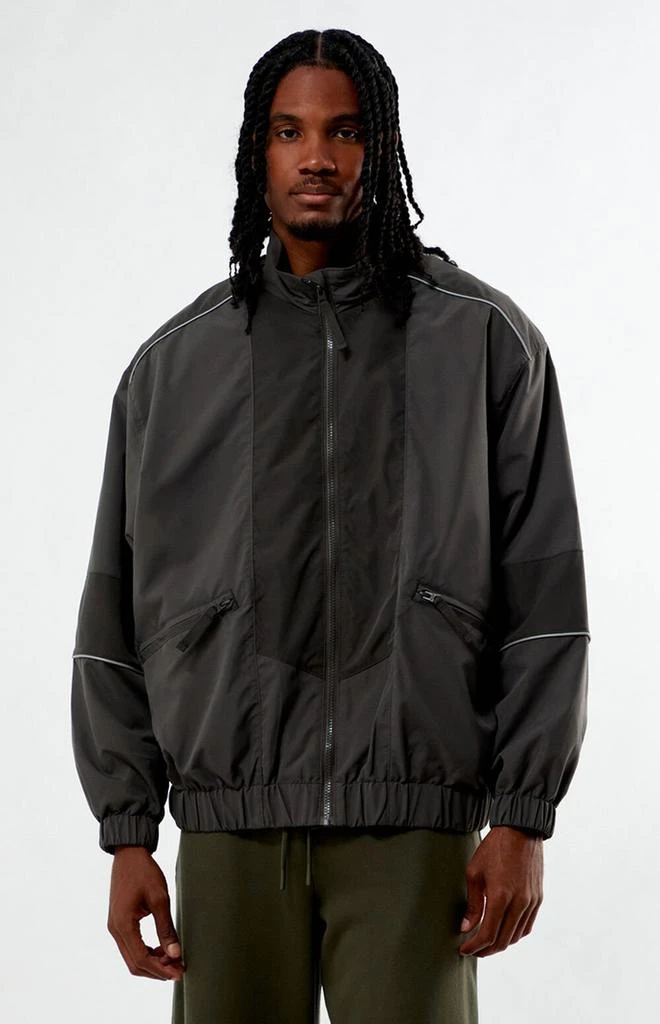 Alpha Industries Charcoal Track Jacket 1