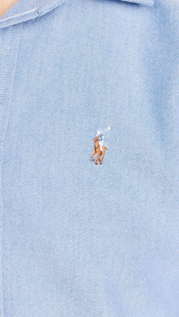 Ralph Lauren Cotton Oxford Long Sleeve Button Down Shirt 5