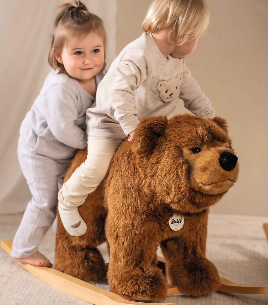 Steiff Urs Bear Rocking Toy