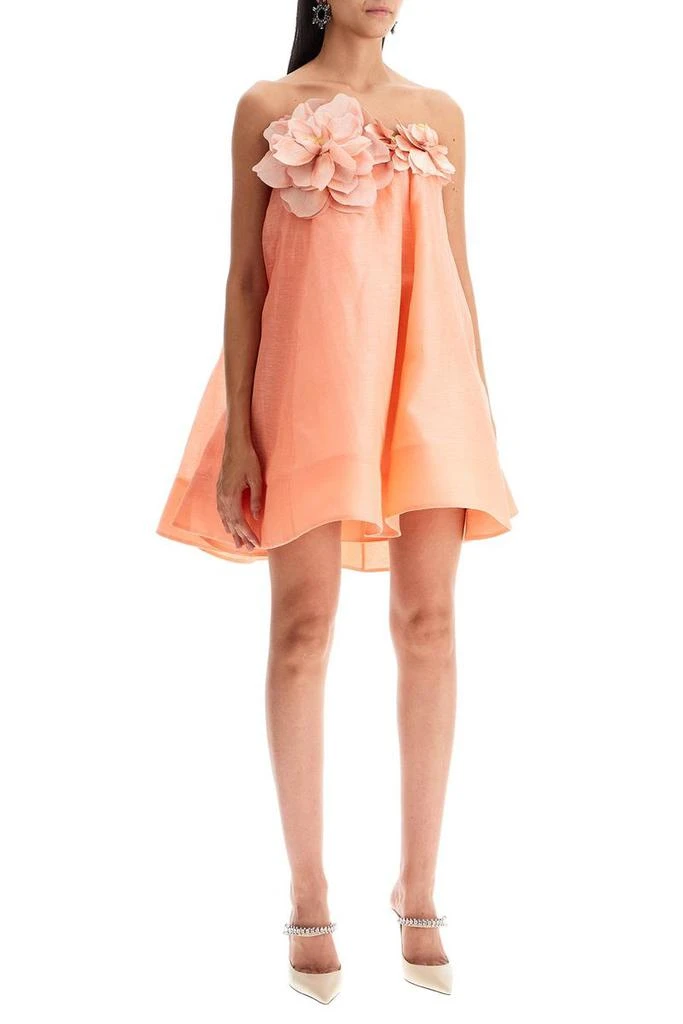 Zimmermann Zimmermann Natura Silk And Linen Mini Dress 5