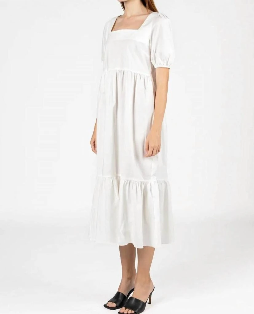 MOD REF The Zaria Dress In White 3