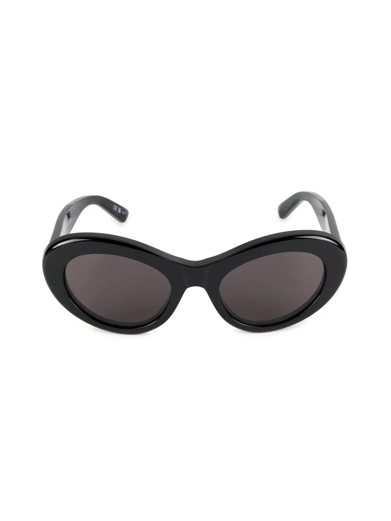55MM Gradient Lens Oval Sunglasses – On Sale Now with Up to  display picture 3