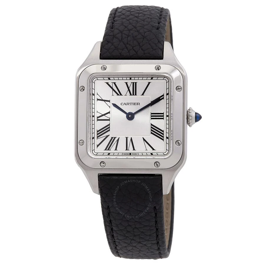 Cartier Santos-Dumont Small Model Quartz Silver Dial Watch WSSA0087 1