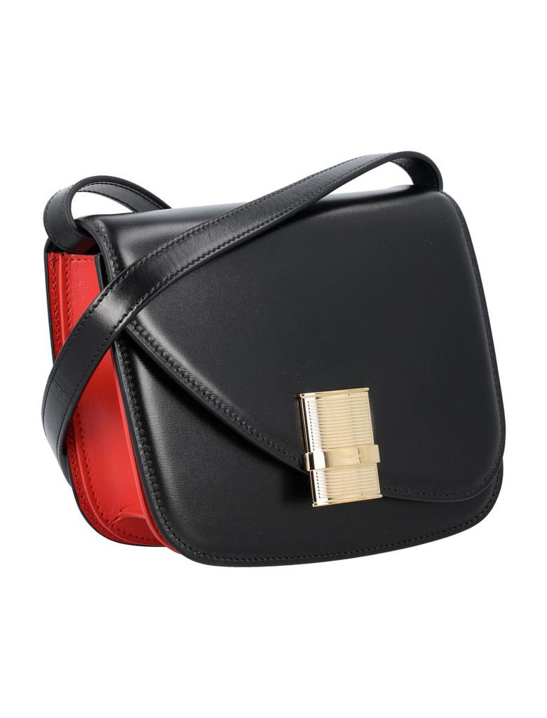 【送料&関税込】Ferragamo Shoulder Bag flame Salvatore Ferragamo Salvatore Ferragamo Flame Shoulder Bag