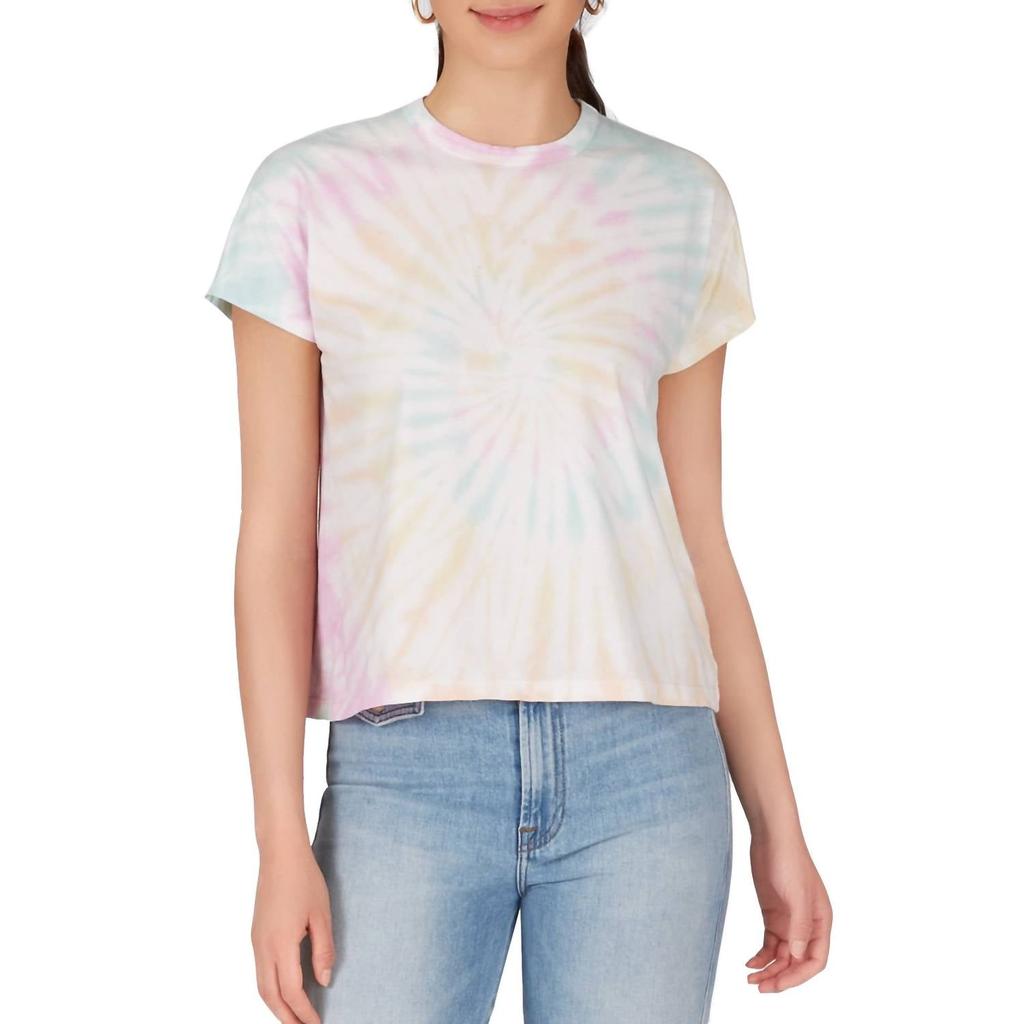 525 America Tie Dye Tee In White