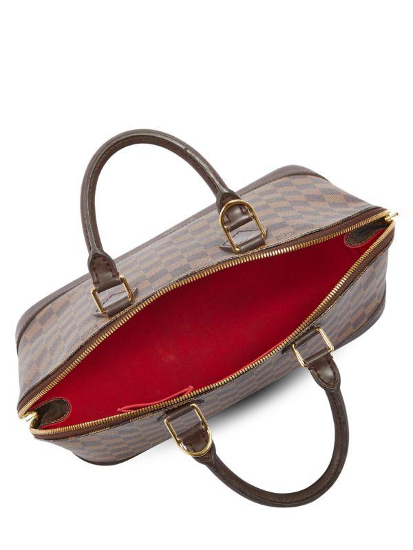 Louis Vuitton The Alma PM Damier Ebene Top Handle Bag