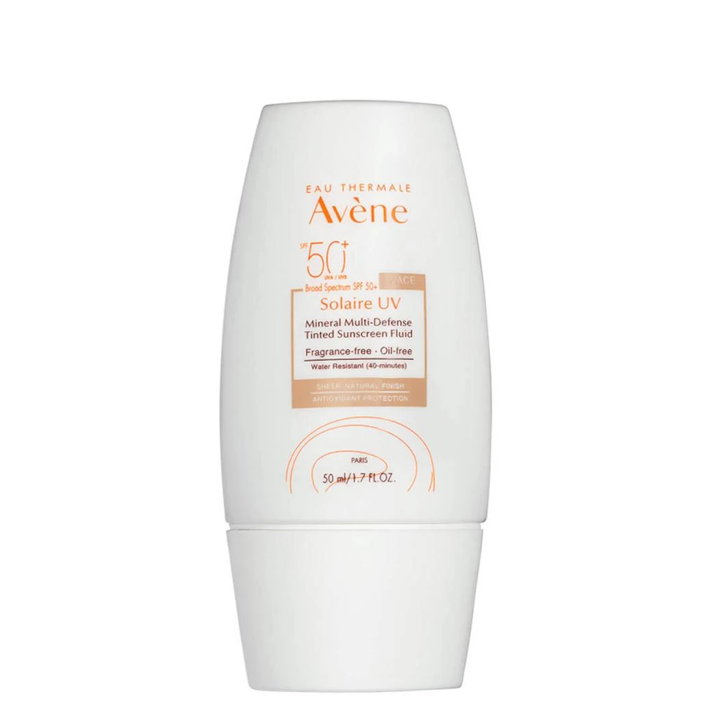 Avene Avène Solaire UV Mineral Multi-Defense Tinted Sunscreen Fluid SPF 50+ 1