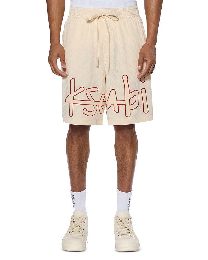 Ksubi 1999 Relaxed Fit Box Life Logo Shorts