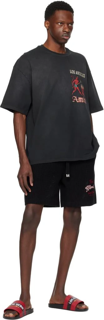 AMIRI Black Crystal Sinners T-shirt 4