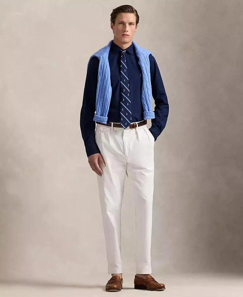 Ralph Lauren Men
s Classic-Fit Stretch Poplin Shirt 4