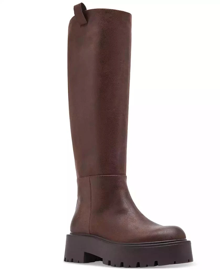 Madden Girl Crow Lug-Sole Knee High Boots 1