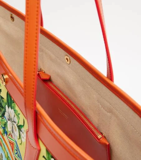 Dolce
Gabbana Taormina Large printed canvas shopper 3