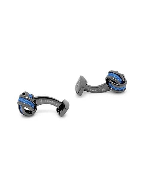 Tateossian Carbon Knot Cufflinks 3