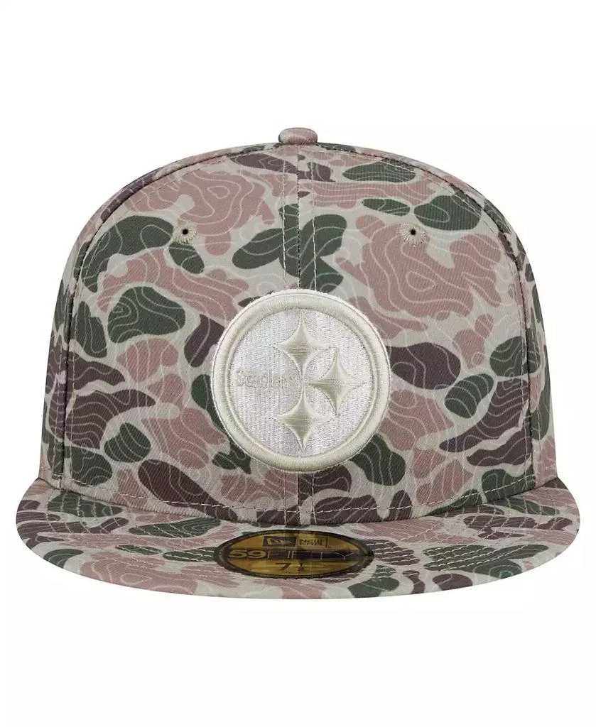 New Era Men's Pittsburgh Steelers Geo Camo 59FIFTY Fitted Hat 5