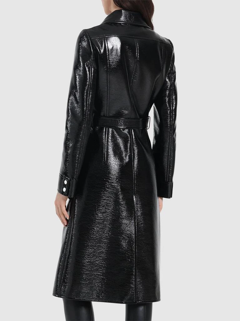 Courrèges Vinyl Trench Coat 2