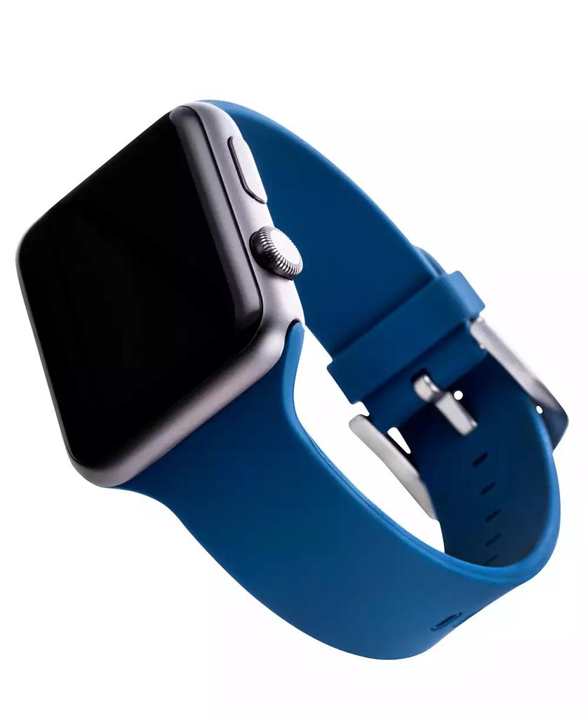 WITHit Navy Smooth Silicone Band designed for Apple Watch® 42mm (Series 1-3 only) & 44/45/46/49mm (Ultra & Ultra 2)