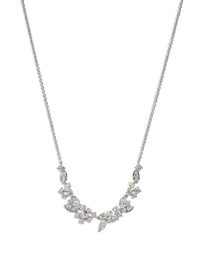 Nadri Ravish Laurel Frontal Necklace, 16"-18"