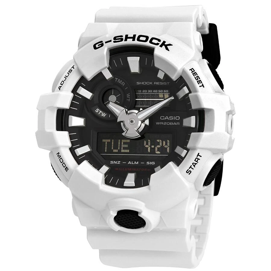 G-Shock World Time Black Dial Men's Analog-Digital Watch GA-700