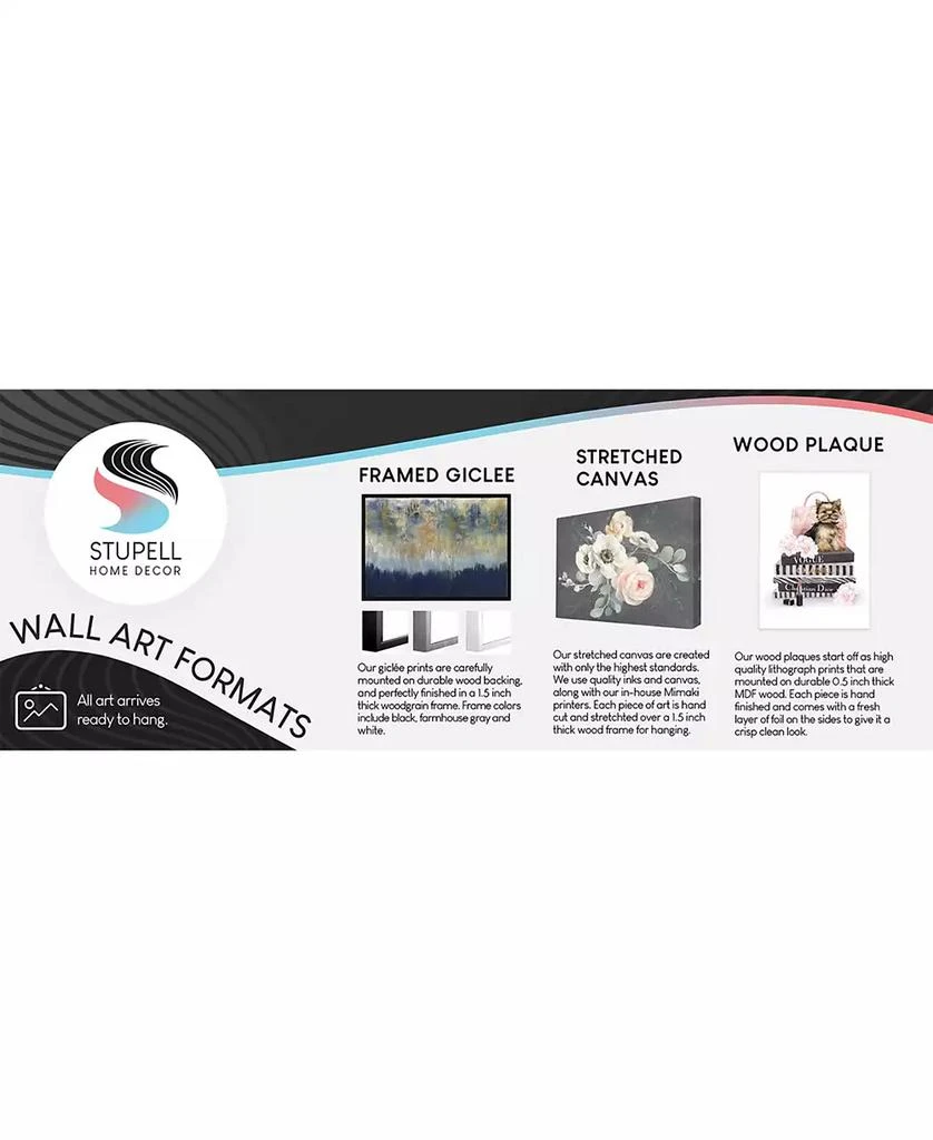 Stupell Industries Coastal Tile Abstract Soft Blue Beige Shapes Wall Plaque Art, 10" x 15" 4