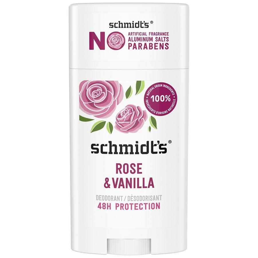 Schmidt's Natural Deodorant Rose + Vanilla