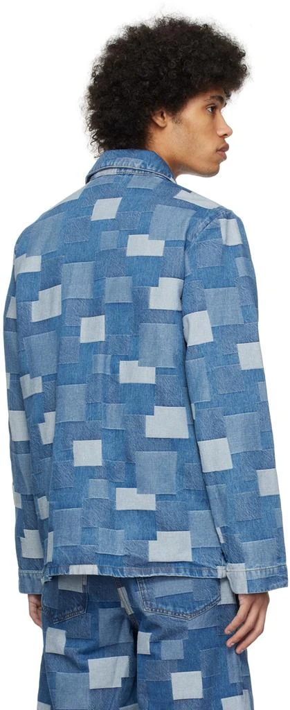 A.P.C. Blue Kerlouan Denim Jacket 3