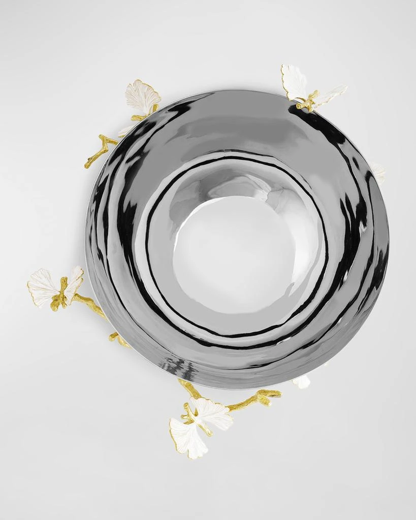 Michael Aram Butterfly Ginkgo White
Gold Serving Bowl 4