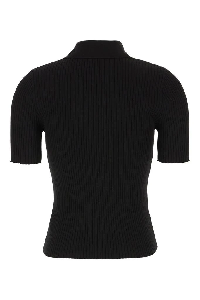 Courrèges Courrèges Iconic Rib Knit Polo Shirt 2