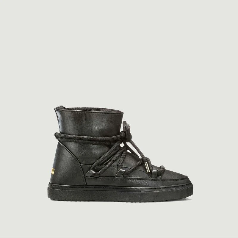 Inuikii Vegan Grape boots Black INUIKII 1