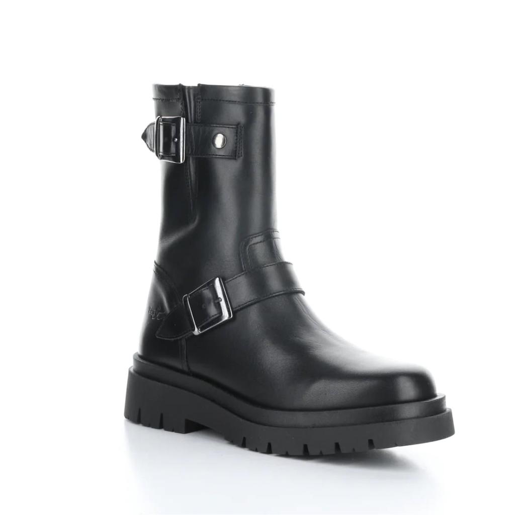 BOS & CO Women Marang Round Toe Boots In Black