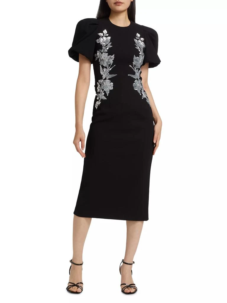 REBECCA VALLANCE Monroe Embellished Midi-Dress 2