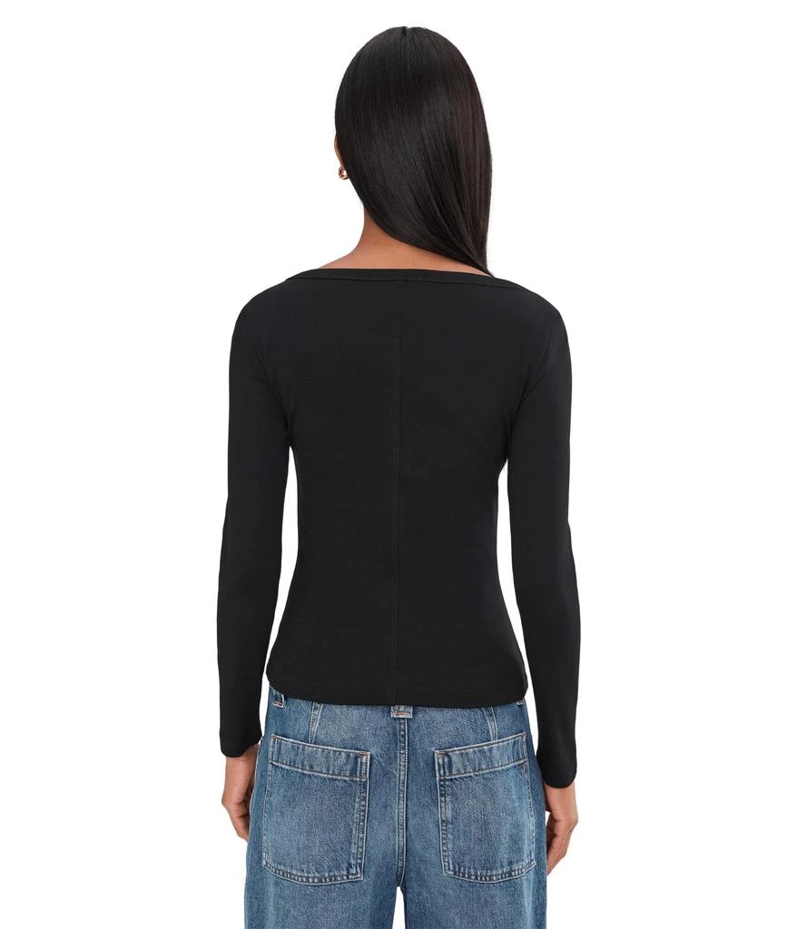 Madewell The
90s Boatneck Tee in Compact Cotton 4