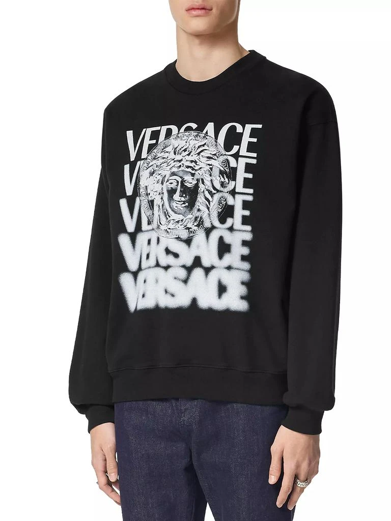 Versace Medusa Medallion Crewneck Sweatshirt 2