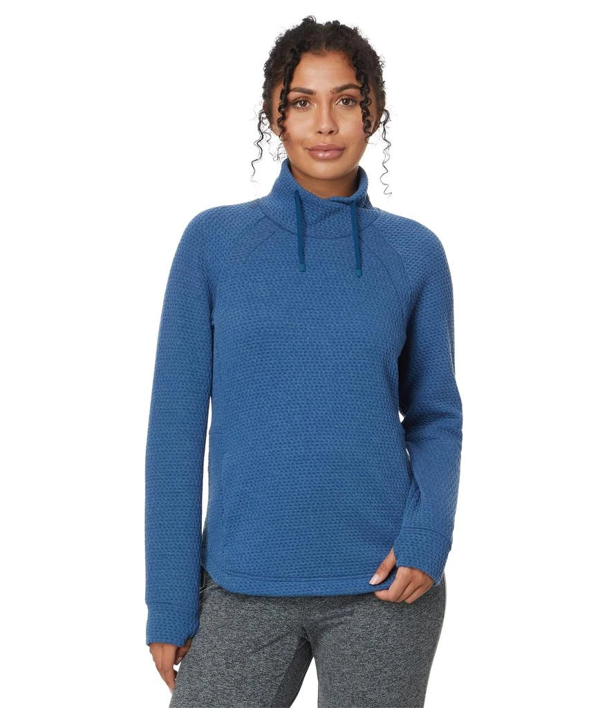 L.L.BEAN Ridgeknit Crossneck Pullover 1