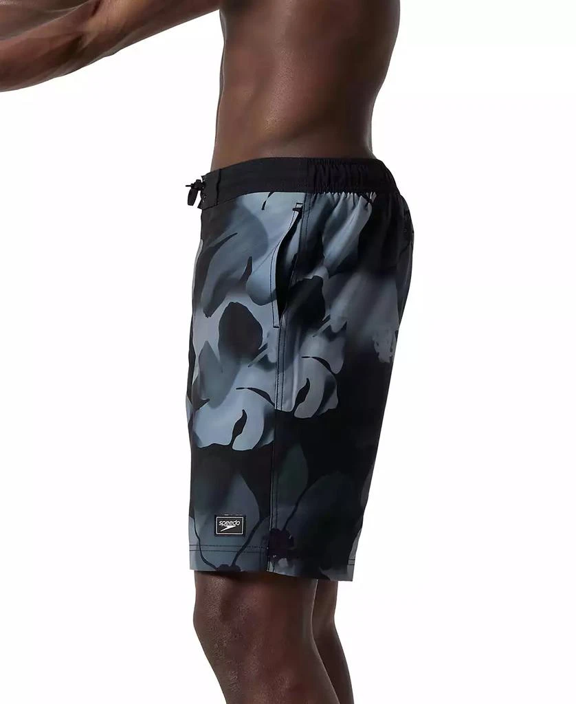 Speedo Men's Bondi Basin Abstract Print Drawstring 9" Boardshorts 3