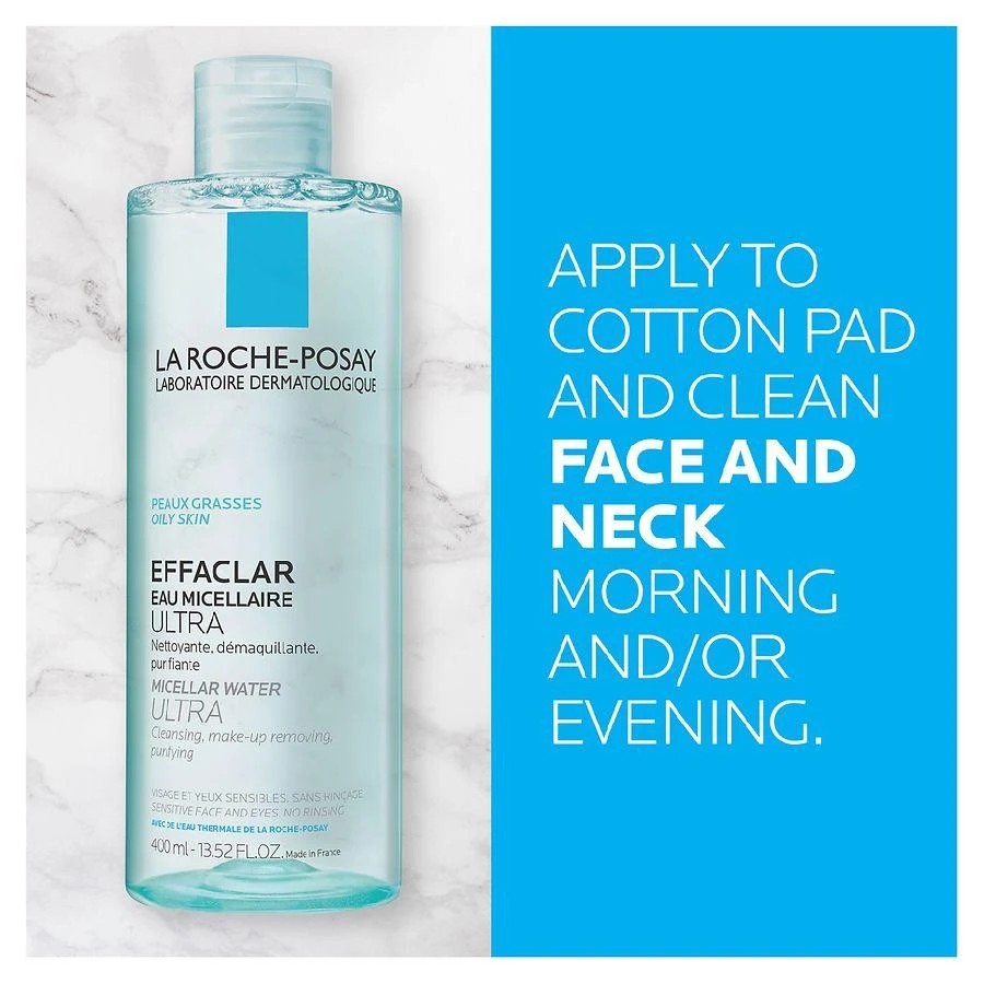 La Roche Posay Ultra Micellar Cleansing Water and Makeup Remover for Oily Skin 3
